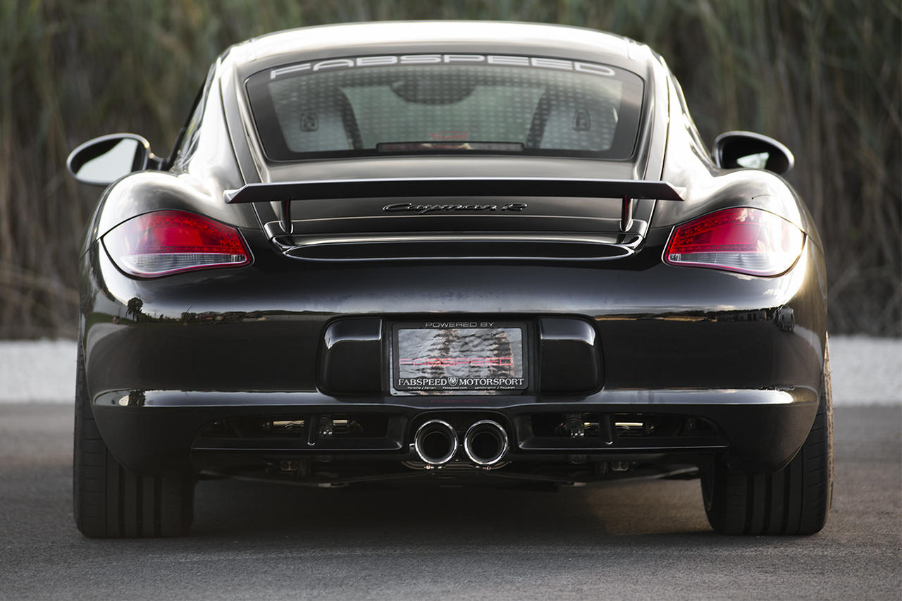 Fabspeed Porsche 987.2  Boxster / Cayman, Cayman R, Spyder Valved Exhaust System (2009-2012)