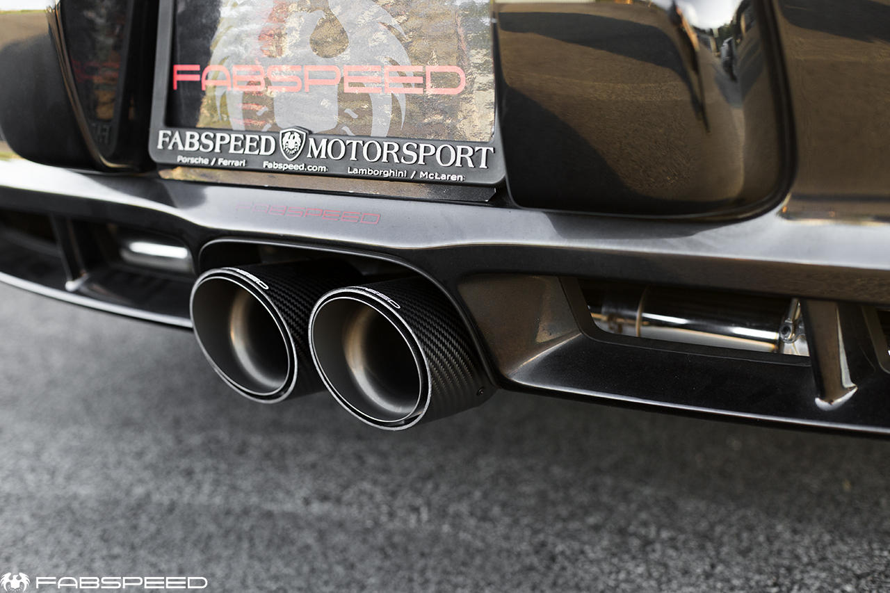 Fabspeed Porsche 987.2  Boxster / Cayman, Cayman R, Spyder Valved Exhaust System (2009-2012)