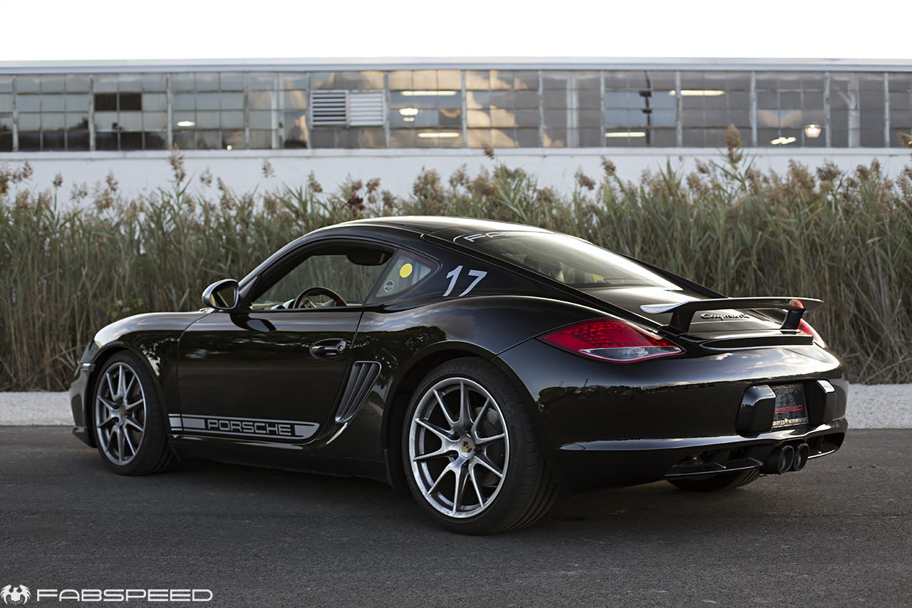 Fabspeed Porsche 987.2  Boxster / Cayman, Cayman R, Spyder Valved Exhaust System (2009-2012)