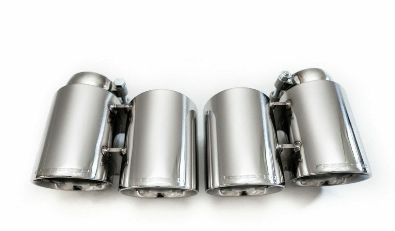 Fabspeed Porsche 991 Carrera Deluxe Quad-Style Tips (PSE / Carrera S) (2012-2016)