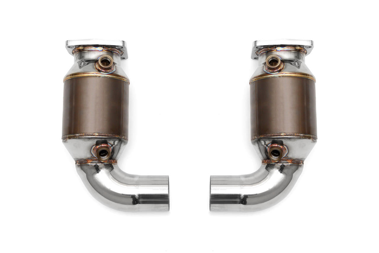 Fabspeed Porsche 991 Turbo / Turbo S  Sport Catalytic Converters (2013-2016)