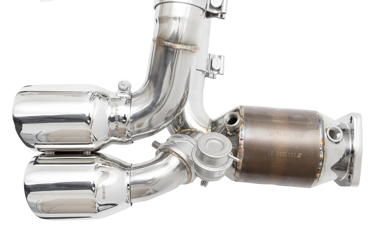 Fabspeed Porsche 991 Turbo / Turbo S Valved Supersport X-Pipe Exhaust System (2013-2016)