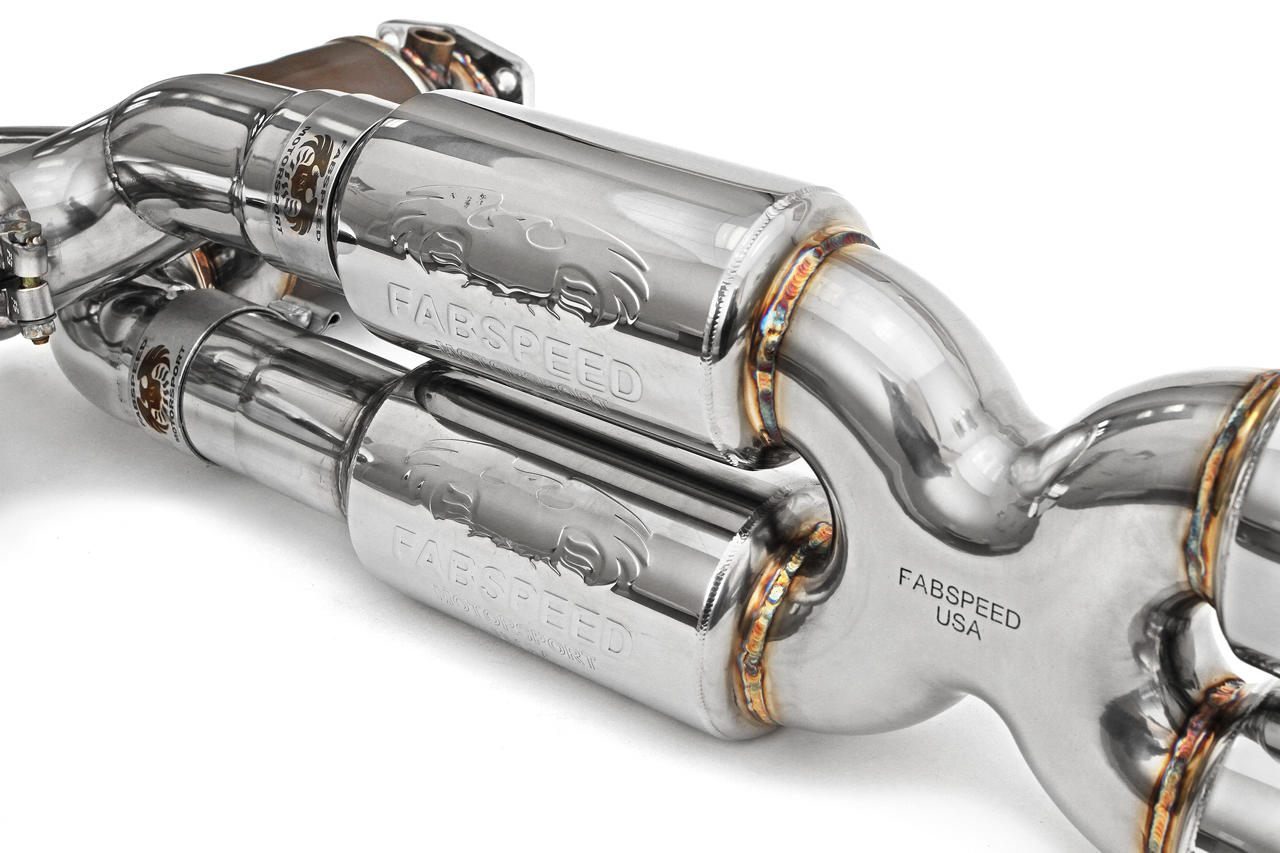 Fabspeed Porsche 991 Turbo / Turbo S Valved Supersport X-Pipe Exhaust System (2013-2016)
