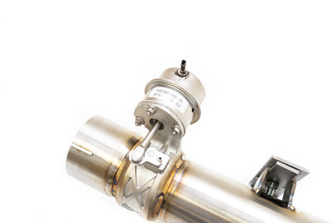Fabspeed Porsche 991.2 Carrera Valved Center Muffler Bypass X-Pipe (PSE Only)