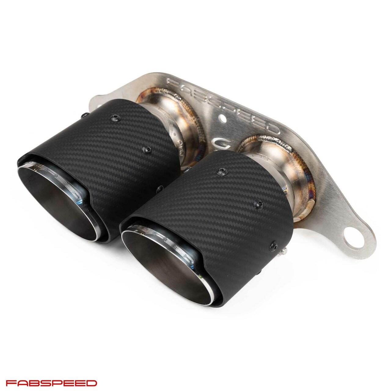 Fabspeed Porsche 991.2 GT3 / GT3 RS Deluxe Dual Style Tips (2017-2019)