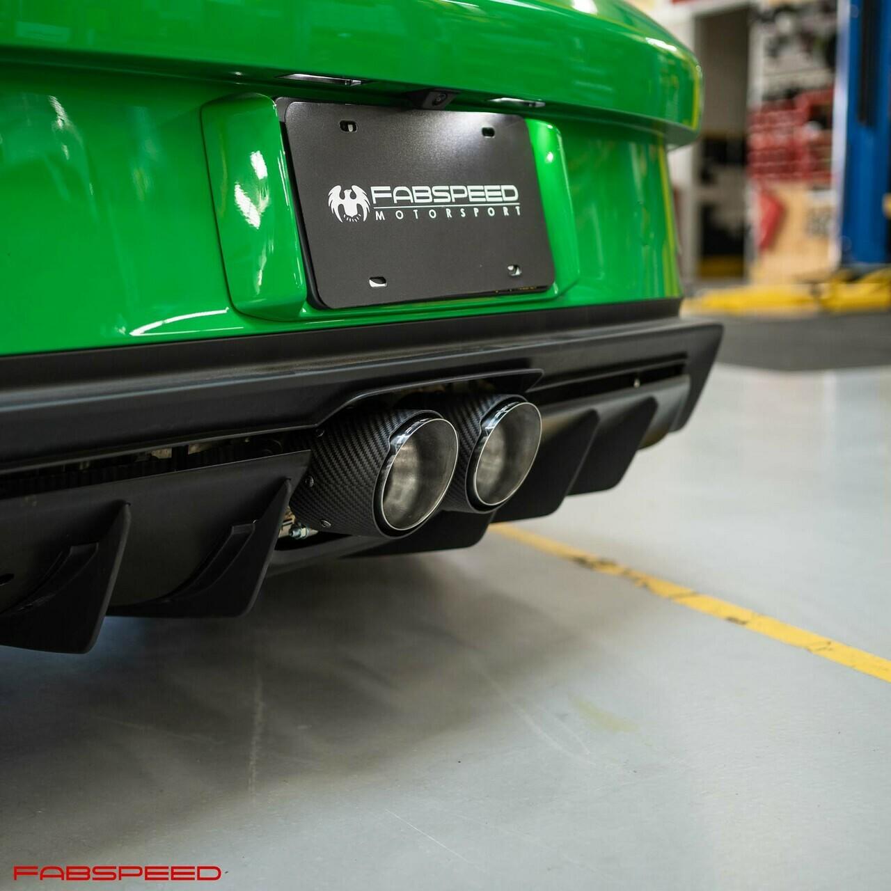 Fabspeed Porsche 992 GT3 / GT3 RS Deluxe Dual Style Tips (2022+)