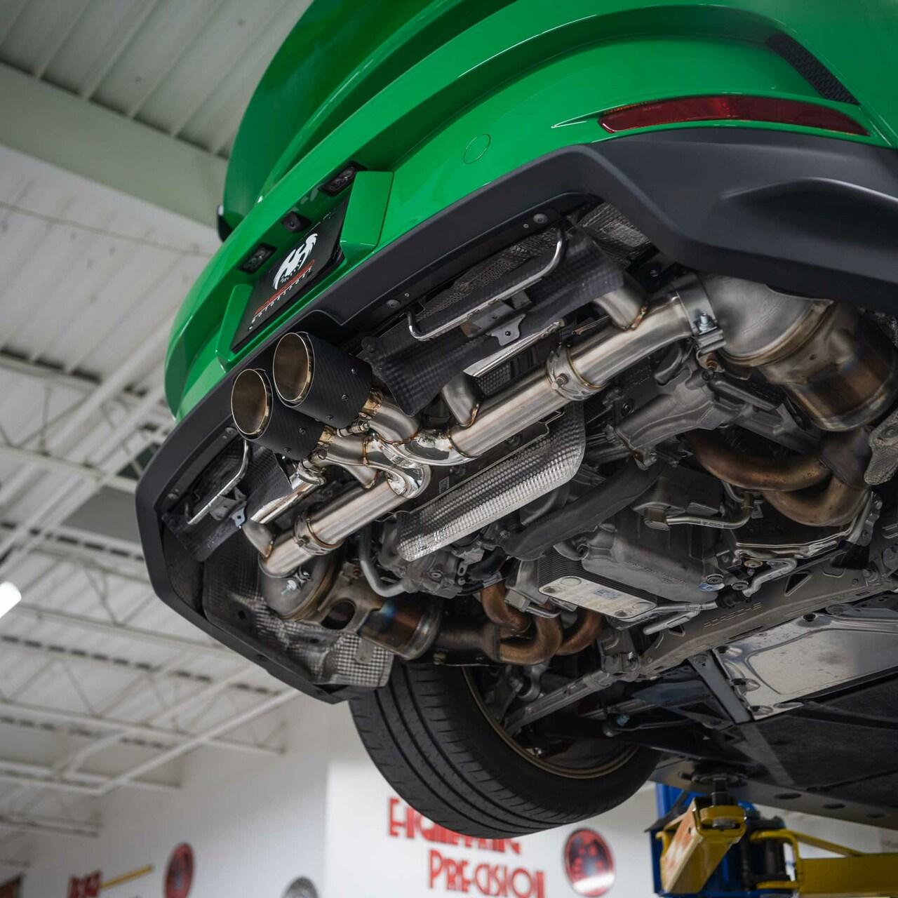 Fabspeed Porsche 992 GT3 / GT3 RS / Speedster Valved Nordschleife Cat-Back Exhaust System (2022+)