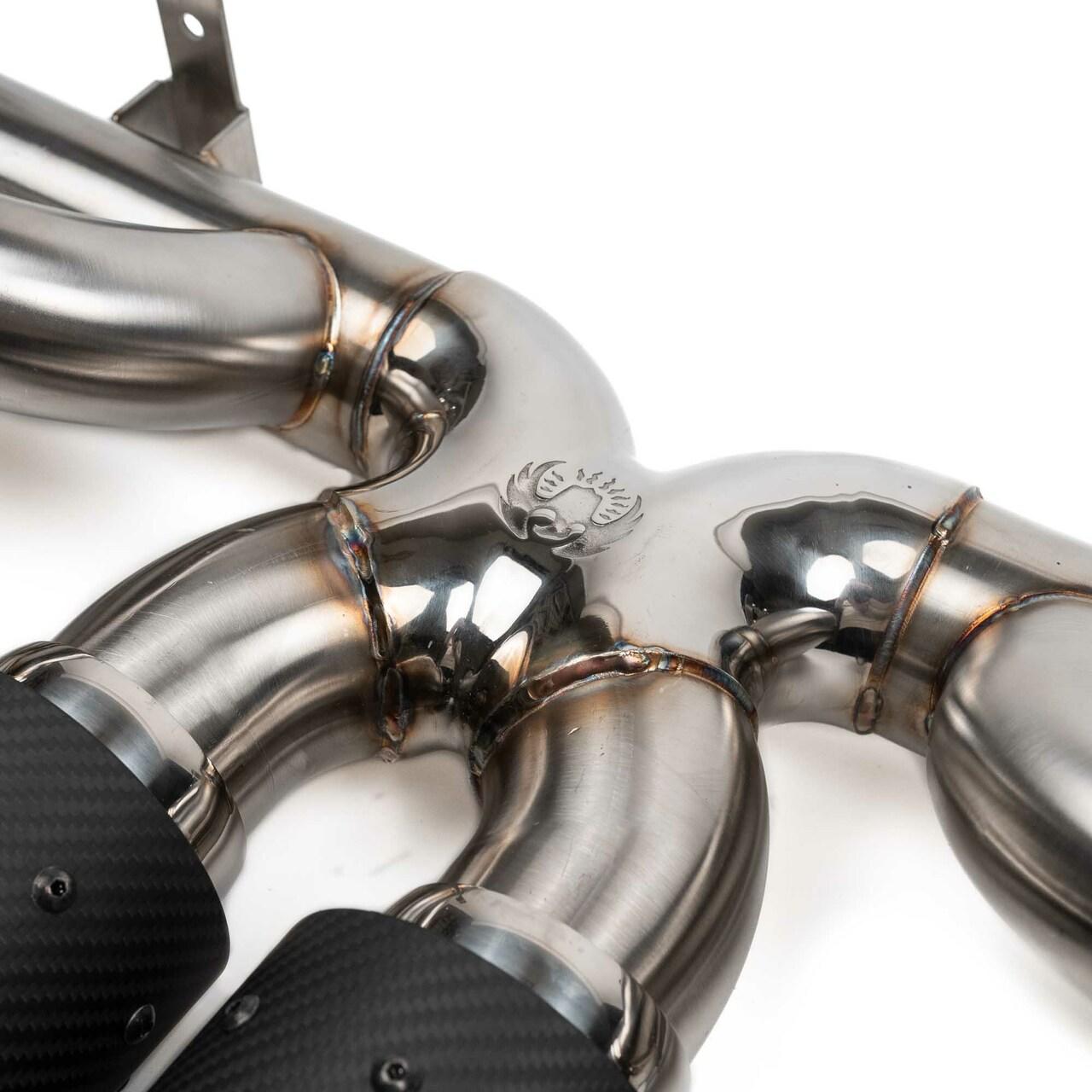 Fabspeed Porsche 992 GT3 / GT3 RS / Speedster Valved Nordschleife Cat-Back Exhaust System (2022+)