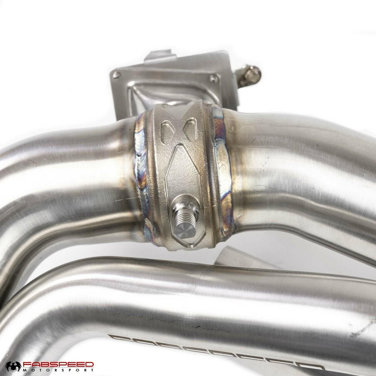 Fabspeed Porsche 992 Twin Turbo / Twin Turbo S Cat-Back Valved Maxflo Exhaust System (2021+)