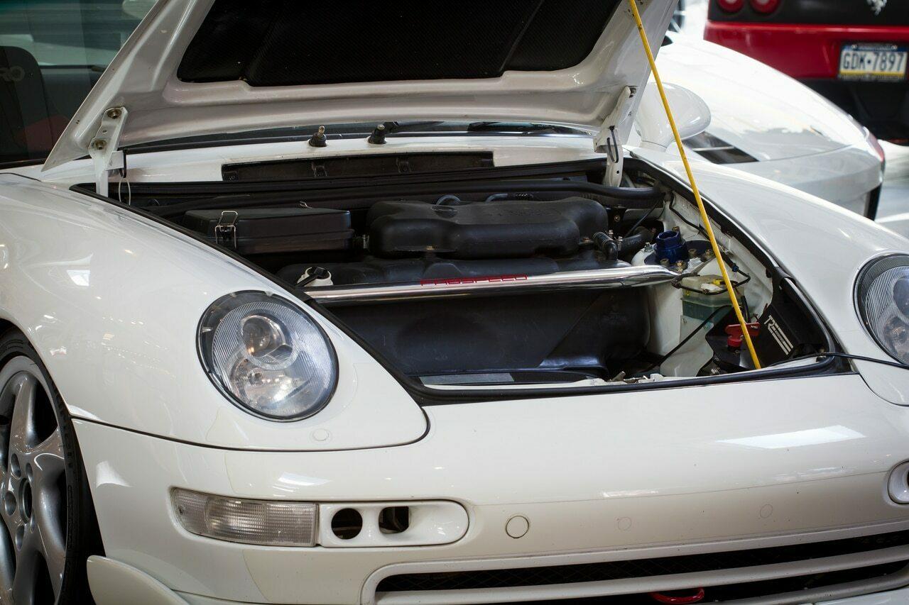 Fabspeed Porsche 993 Carrera GT2 EVO Front Strut Bar (1994-1998)