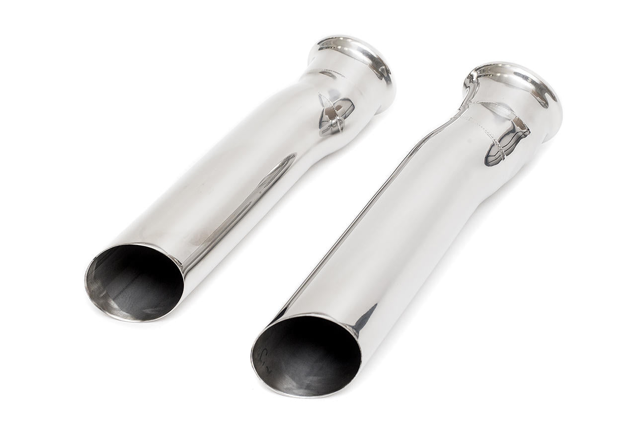 Fabspeed Porsche 993 Carrera RSR Header Muffler Bypass straight Pipes  993 RSR factory race car style