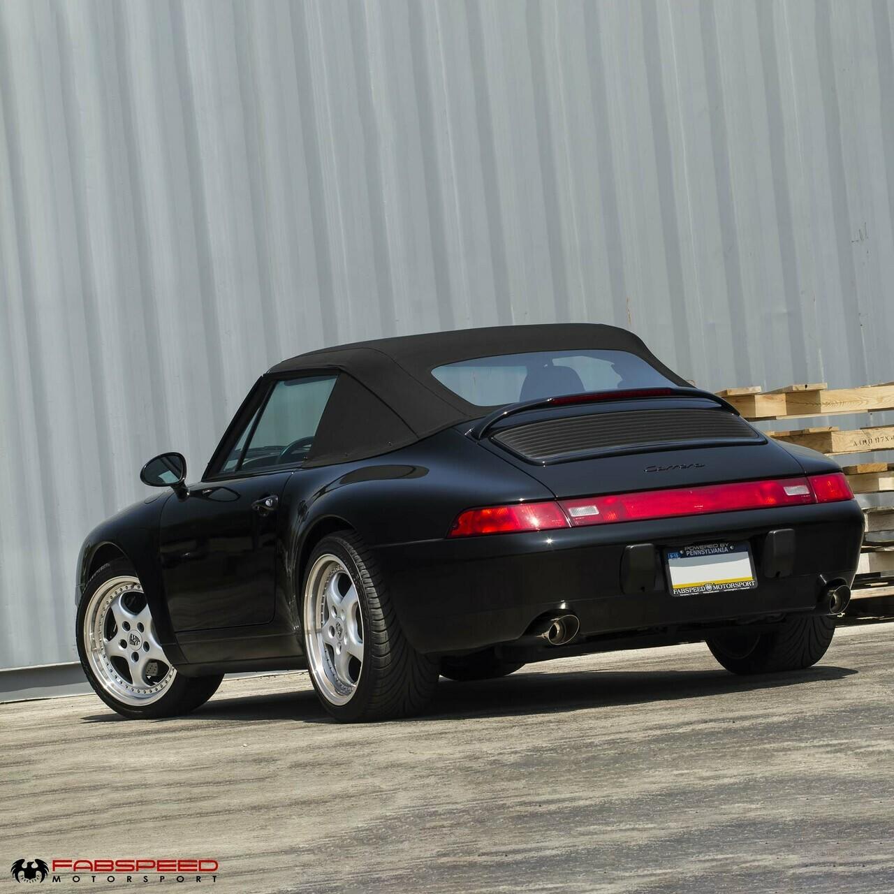 Fabspeed Porsche 993 Carrera Supercup cat-back Exhaust System (1994-1998)
