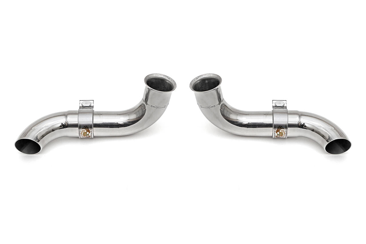Fabspeed Porsche 996 GT3 Competition Muffler Outlets w/ Adjustable Turndowns