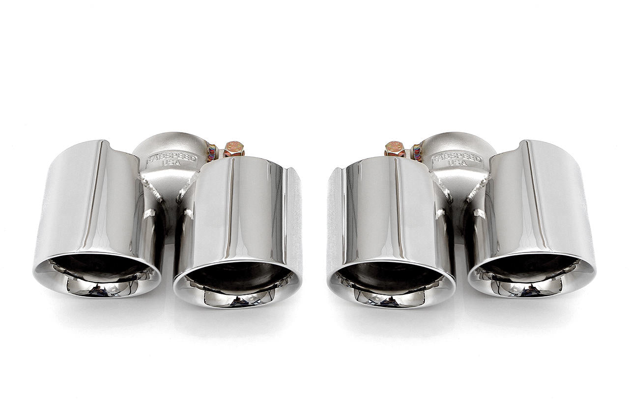 Fabspeed Porsche 997 Carrera Deluxe Quad-Style Tips (2005-2008)