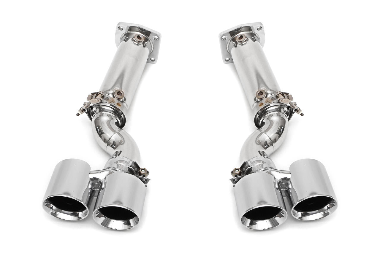 Fabspeed Porsche 997 Turbo Muffler Bypass Exhaust System (2006-2009)