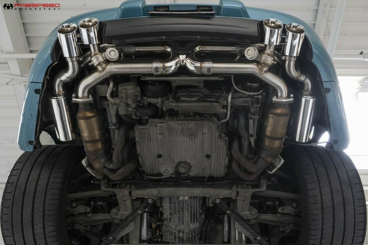 Fabspeed Porsche 997.2 Carrera Valved Exhaust System (2009-2012)
