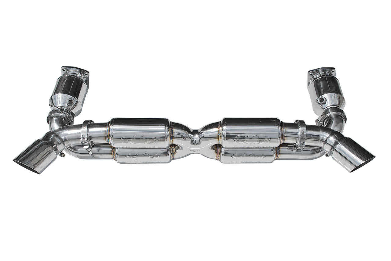 Fabspeed Porsche 997.2 GT2RS 70mm Supersport X-Pipe Exhaust System (2011)