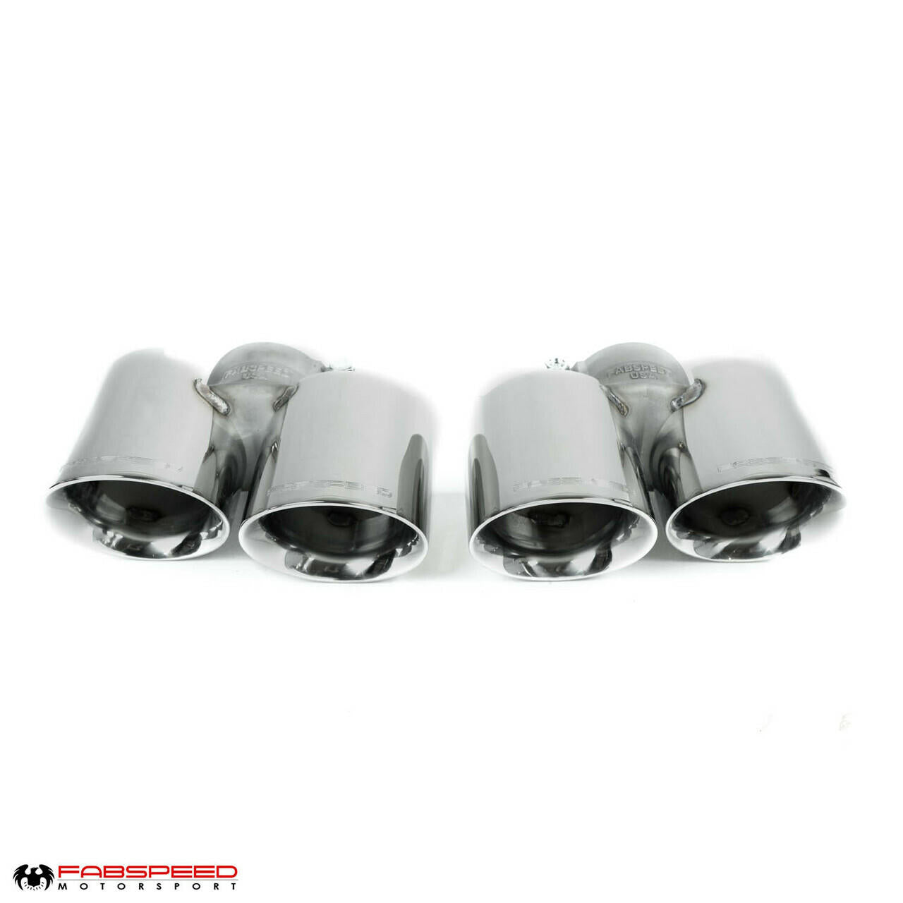 Fabspeed Porsche 997.2 Turbo / Turbo S Deluxe Quad Style Tips (2010-2012)