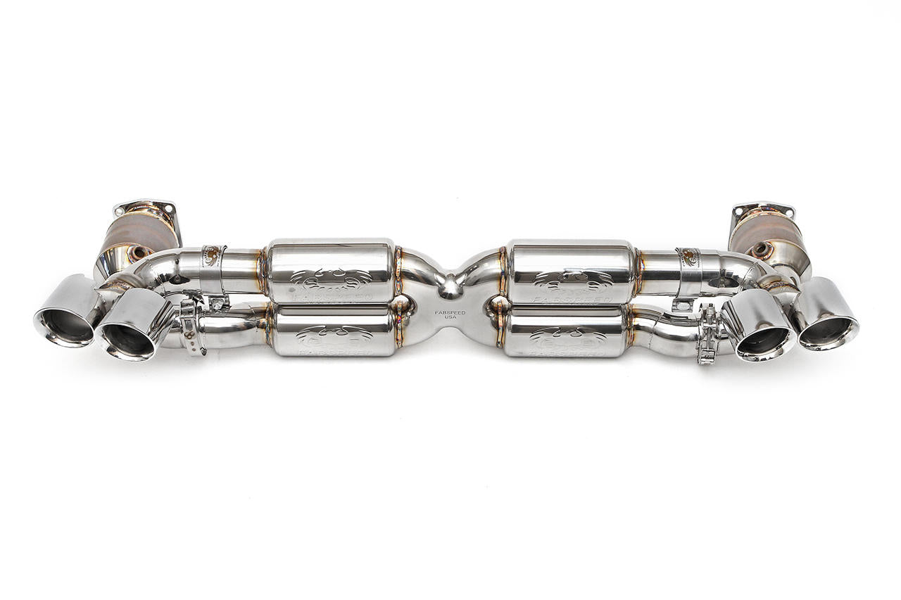 Fabspeed Porsche 997.2 Turbo / Turbo S Supersport X-Pipe Exhaust System (2010-2012)