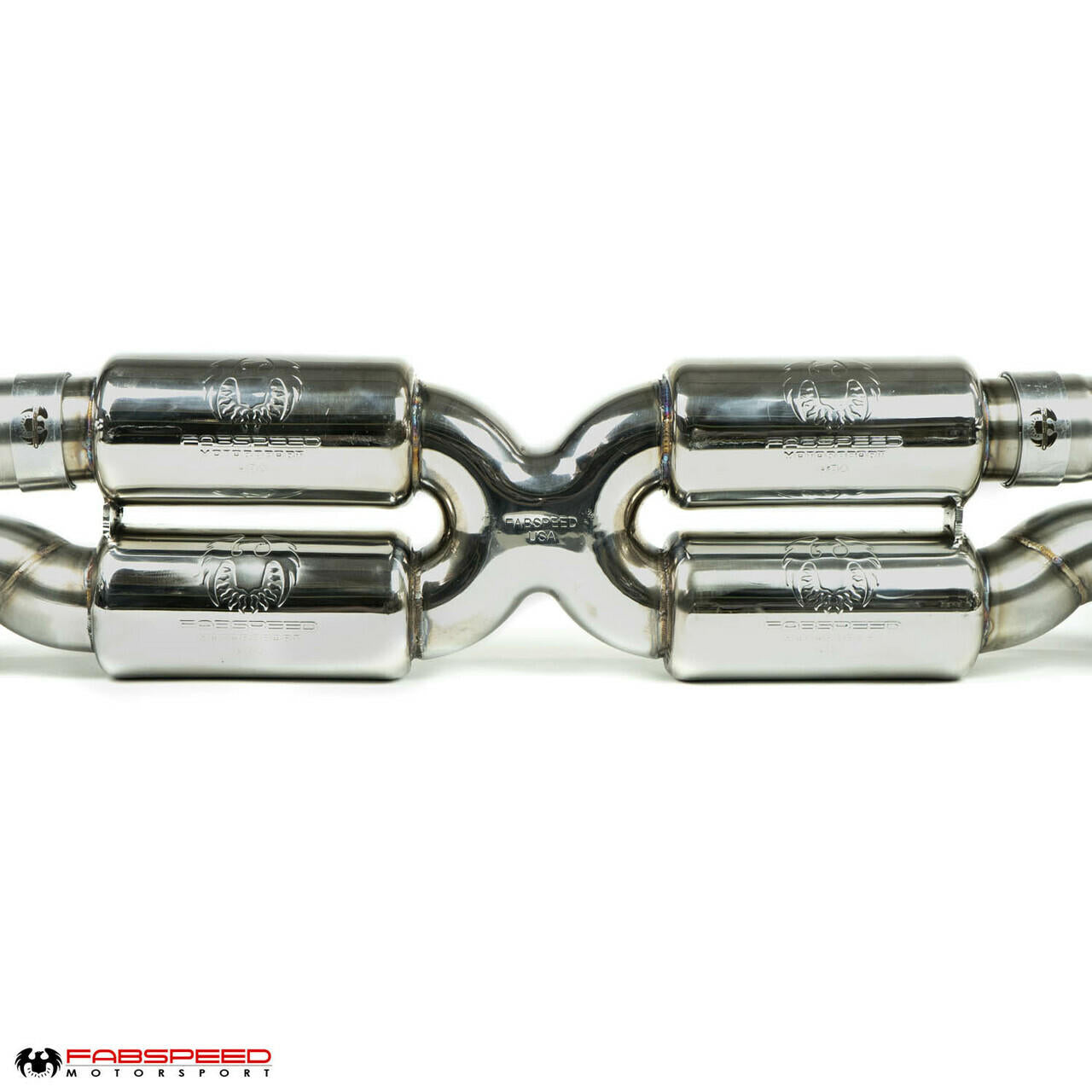 Fabspeed Porsche 997.2 Turbo / Turbo S Valved Supersport X-Pipe Exhaust System (2010-2012)