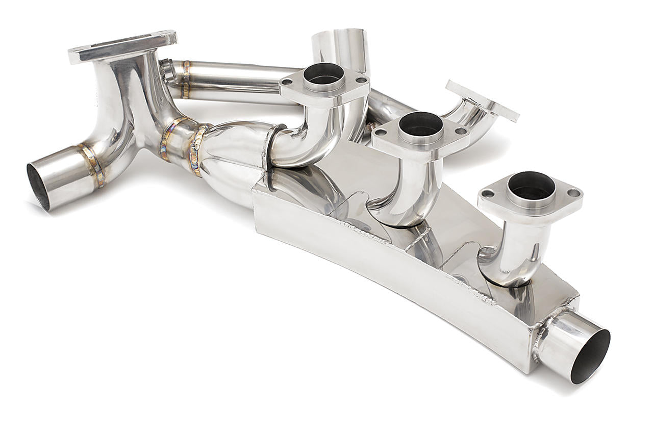 Fabspeed Porsche C2 Turbo, 964 Turbo 965 Sport Headers with Heat (1990-1994)