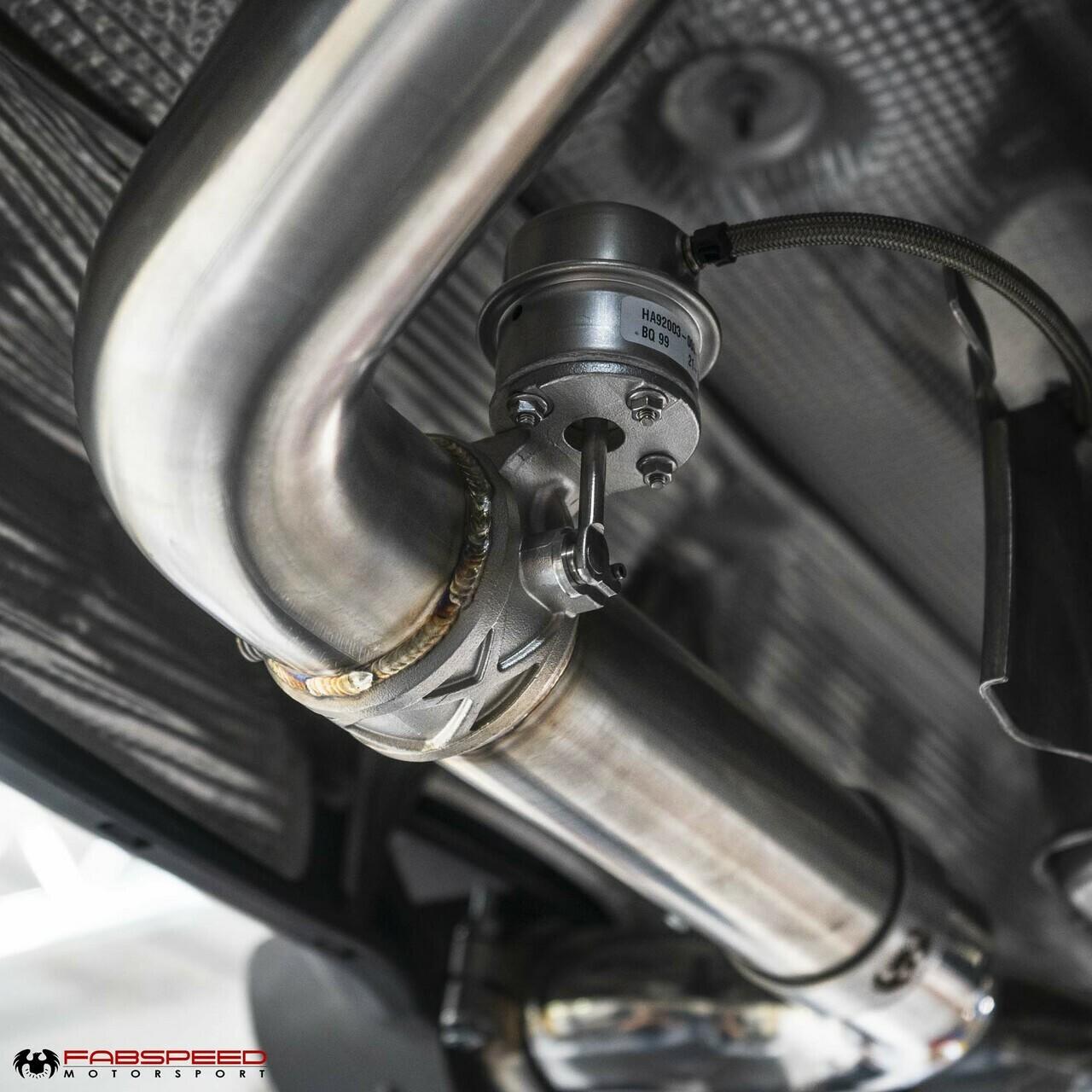 Fabspeed Porsche 718 Boxster / Cayman Valved Exhaust System (2017+)