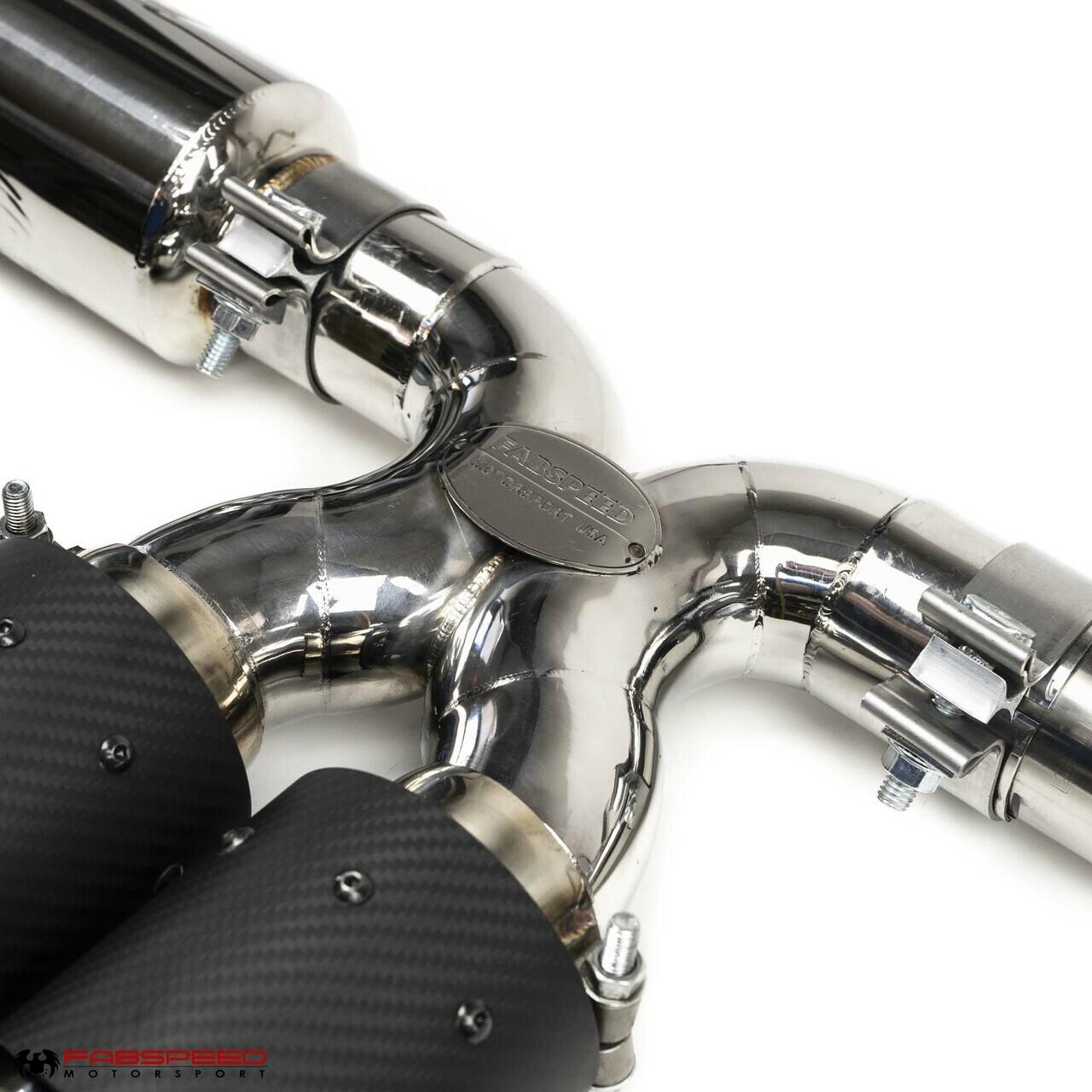 Fabspeed Porsche 718 Boxster / Cayman Valved Exhaust System (2017+)