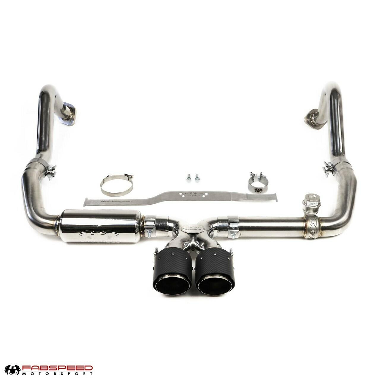 Fabspeed Porsche 718 Boxster / Cayman Valved Exhaust System (2017+)